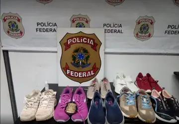 PF prende francesa em aeroporto com cocaína escondida em solas de sapatos