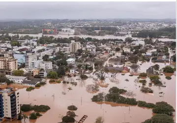 DESTRUIÇÃO NO RS, Porto Alegre e dezenas de outras cidades segue inundada
