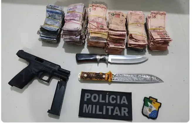 SOCORRO/SE, Dois homens são presos com R$16 mil em espécie e porte ilegal de arma